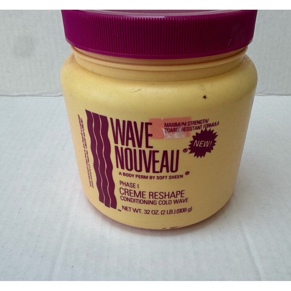 Softsheen Carson Wave Nouveau Phase I Creme Reshape Conditioning Cold Wave 32oz